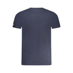 Blu Cotton Men T-Shirt