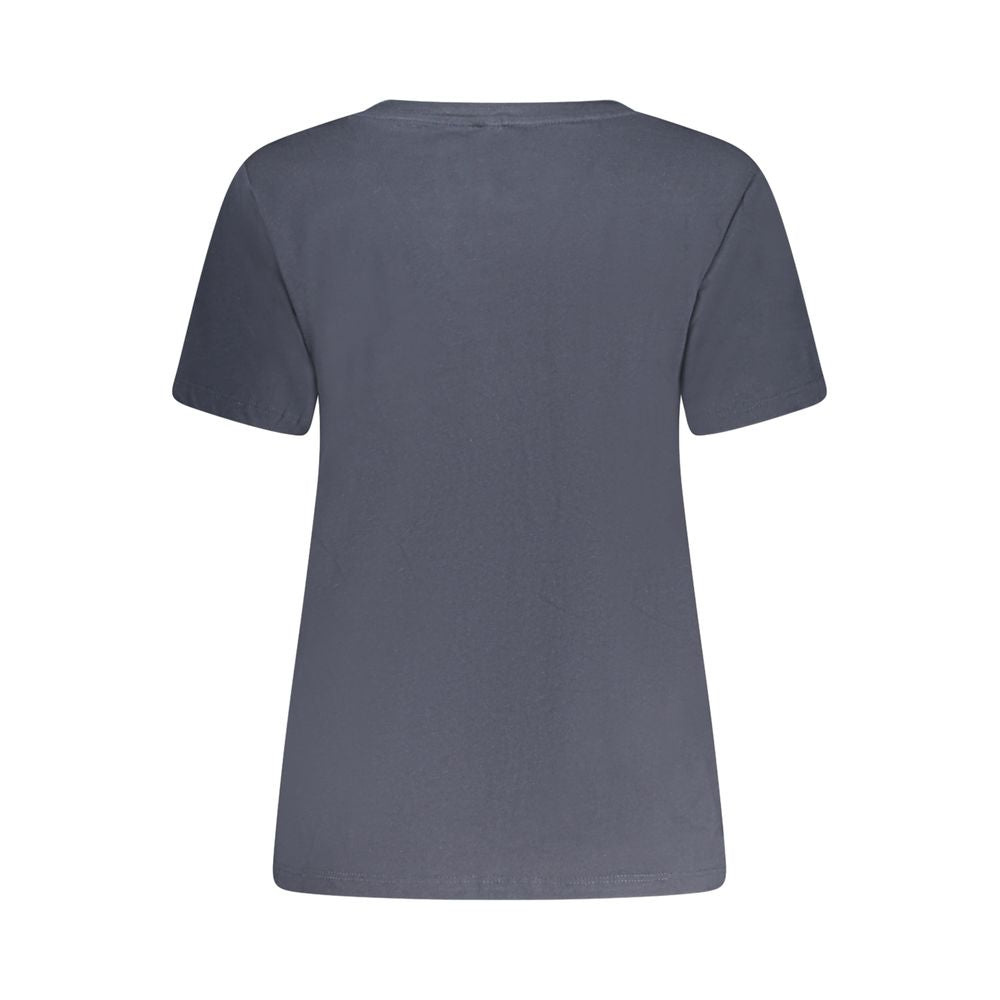 Blue Sustainable Cotton Women T-Shirt