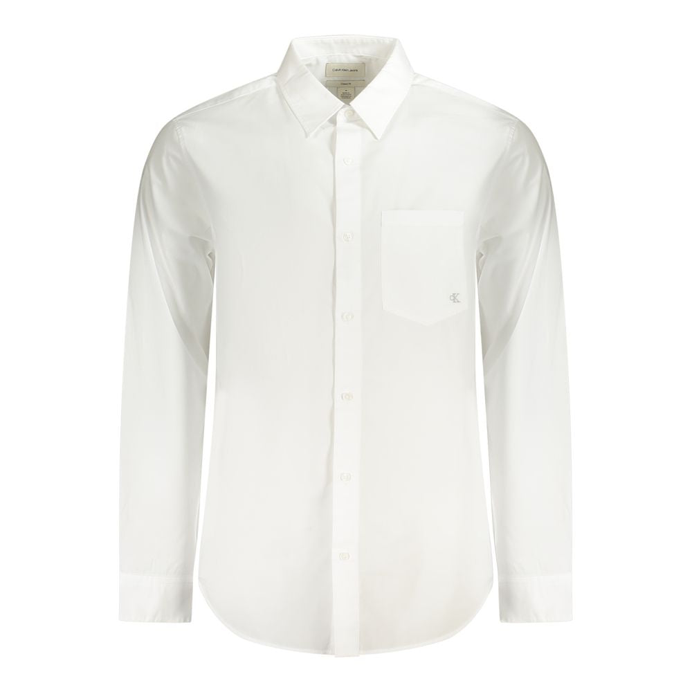 White Organic Cotton Men's Shirt