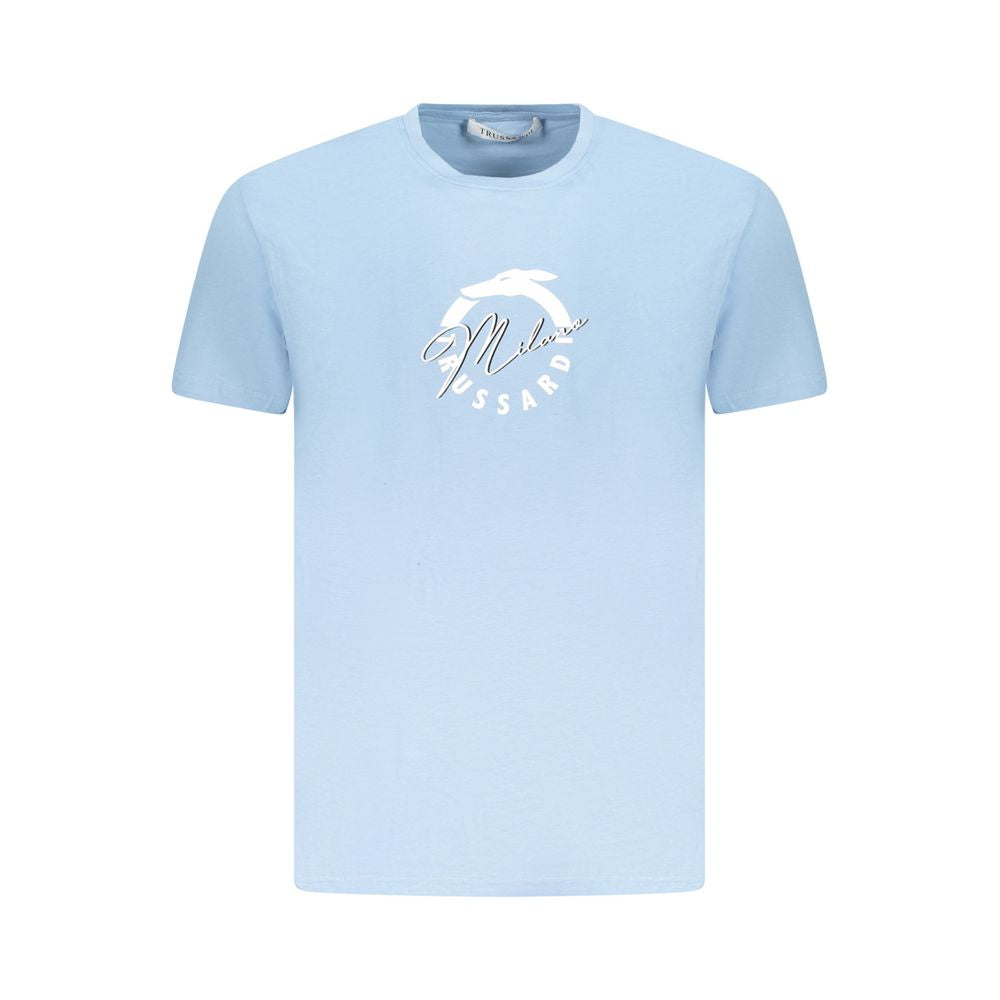 Azzurro Cotton Men T-Shirt
