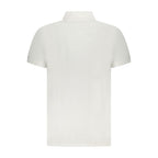 White Cotton Mens Polo Shirt
