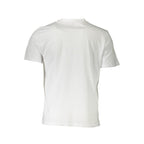 White Cotton Men's T-Shirt