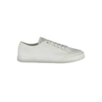 White Cotton Men's Sneaker