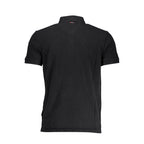 Nero Cotton Men Polo Shirt