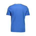 Blu Cotton Men T-Shirt