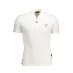White Cotton Men's Polo Shirt