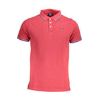 Red Cotton Men Polo
