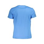 Blu Cotton Men T-Shirt