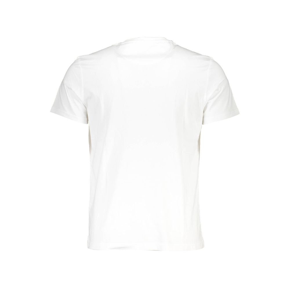 White Cotton Men's T-Shirt