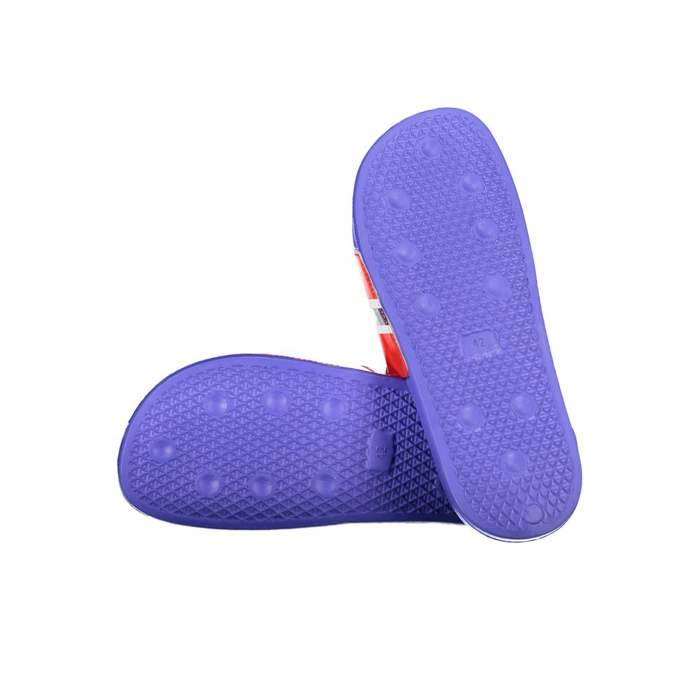 Blu Plastica Uomo Ciabatta