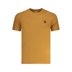 Marrone Cotton Men T-Shirt
