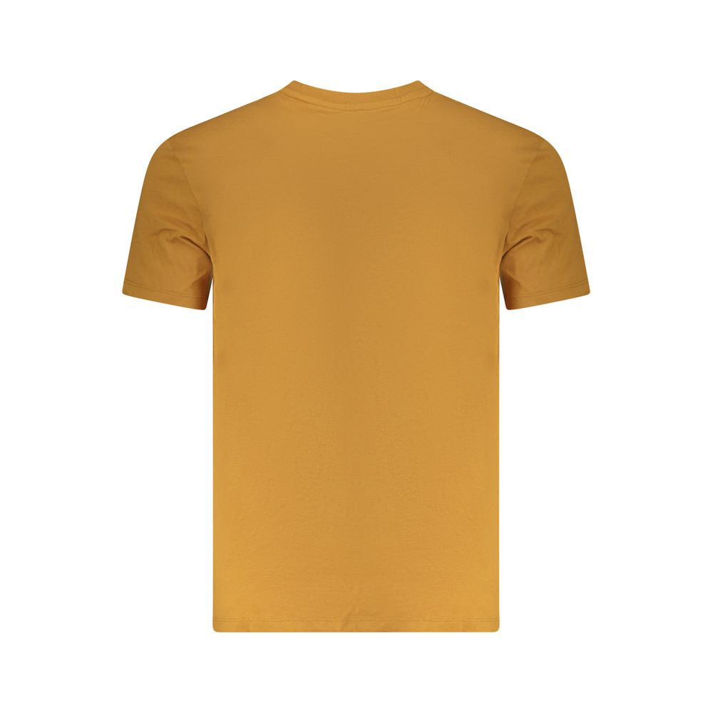Marrone Cotton Men T-Shirt