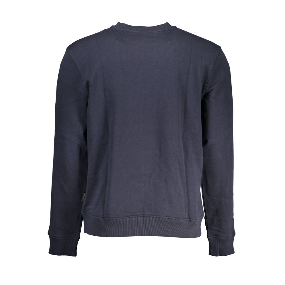 Blu Cotton Men Sweatshirt