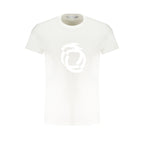 White Cotton Men's T-Shirt