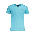 Azzurro Cotton Men T-Shirt