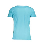 Azzurro Cotton Men T-Shirt