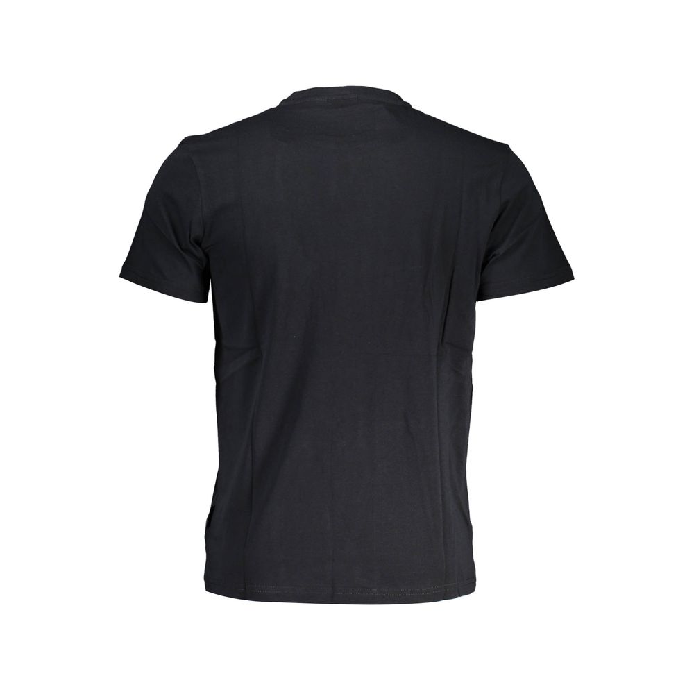 Black Cotton Men's T-Shirt
