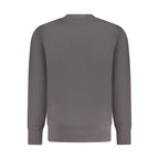 Black Cotton Men's Sweatshirt