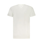 White Cotton Men T-Shirt