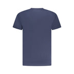 Blue Cotton Men's T-Shirt