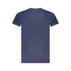 Blu Cotton Men T-Shirt