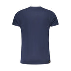 Blu Cotton Men T-Shirt