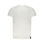 White Cotton Men's T-Shirt
