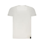 White Cotton Men's T-Shirt