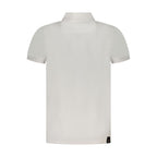 Bianco Cotton Male Polo Shirt