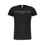 Black Cotton Men's T-Shirt