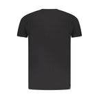 Black Cotton Men's T-Shirt