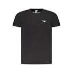 Black Cotton Men's T-Shirt