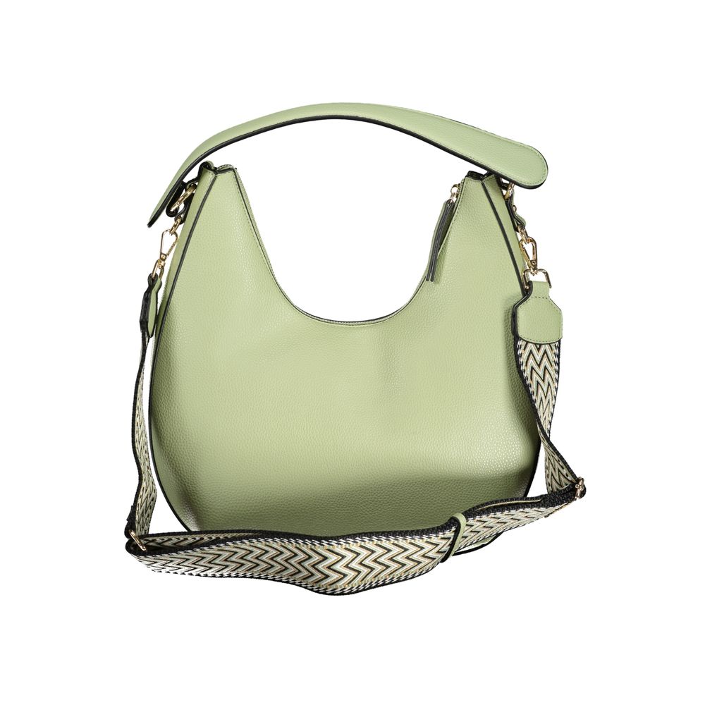 Verde Polyurethane Women Shoulder Bag