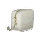 Bianco Polyurethane Women Shoulder Bag