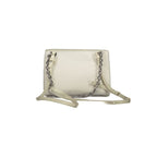 Beige Polyester Women Handbag