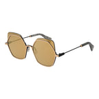 Gold Stainless Steel Sunglasses