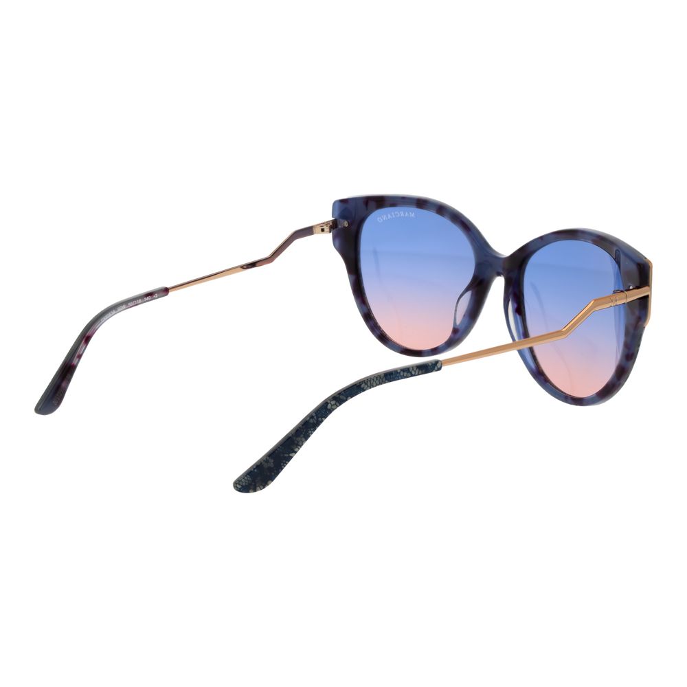 Blue Acetate Sunglasses