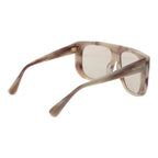 Beige Acetate Sunglasses