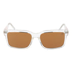 Transparent Stainless Steel Sunglasses