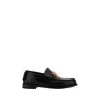 Black Calf Leather Bos Taurus Slip-On Loafers