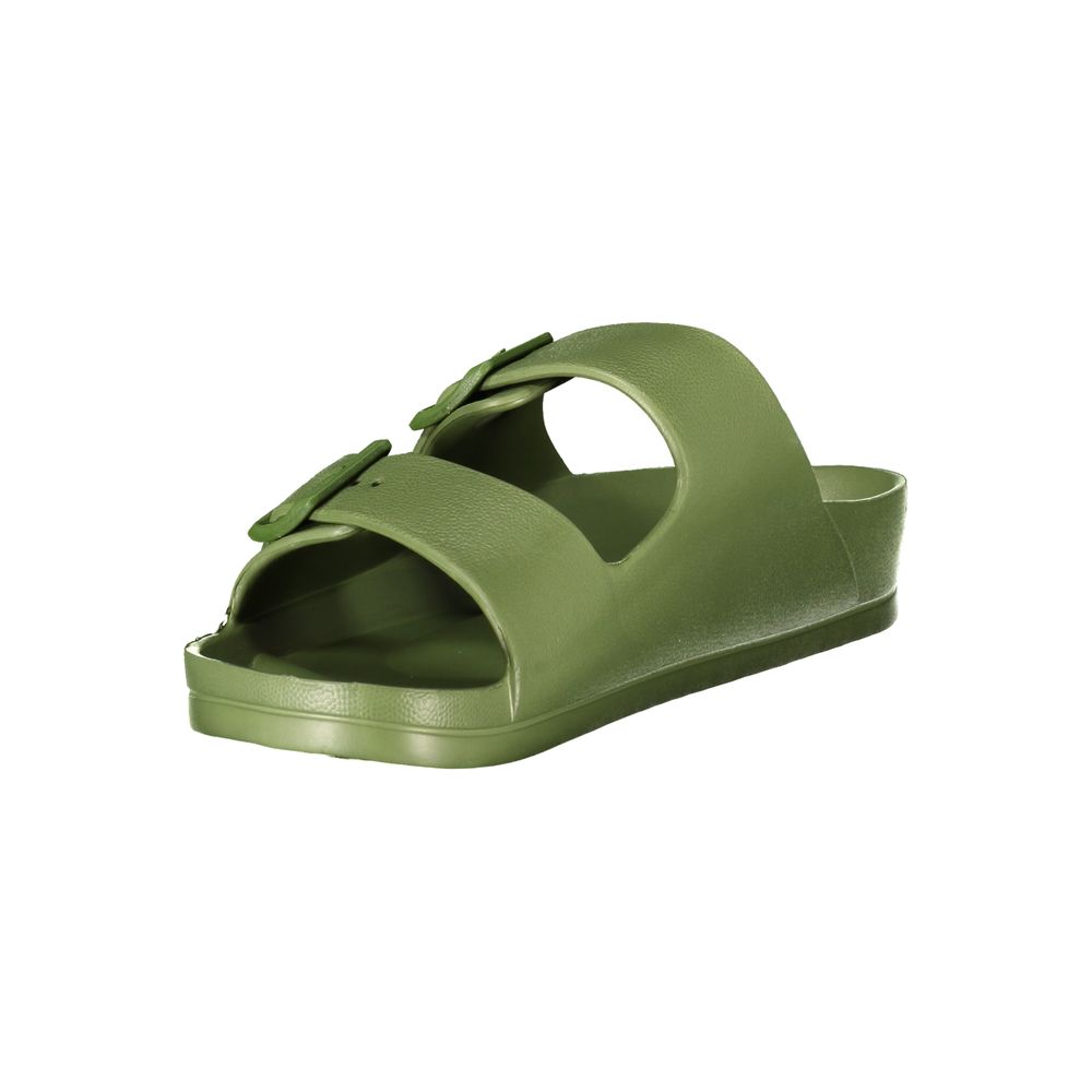 Verde Plastica Mens Ciabatta