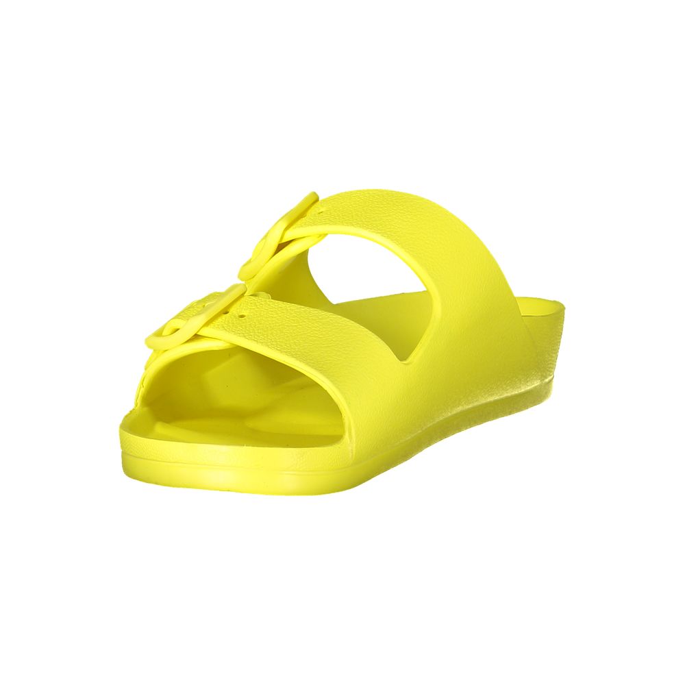 Giallo Plastica Women Ciabatta