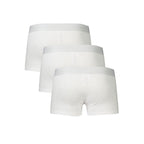 White Polyester Men Boxer