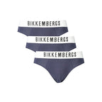 Blu Polyester Men Underwear