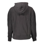 Black Cotton Women's Hoodie