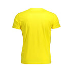 Yellow Cotton Mens T-Shirt