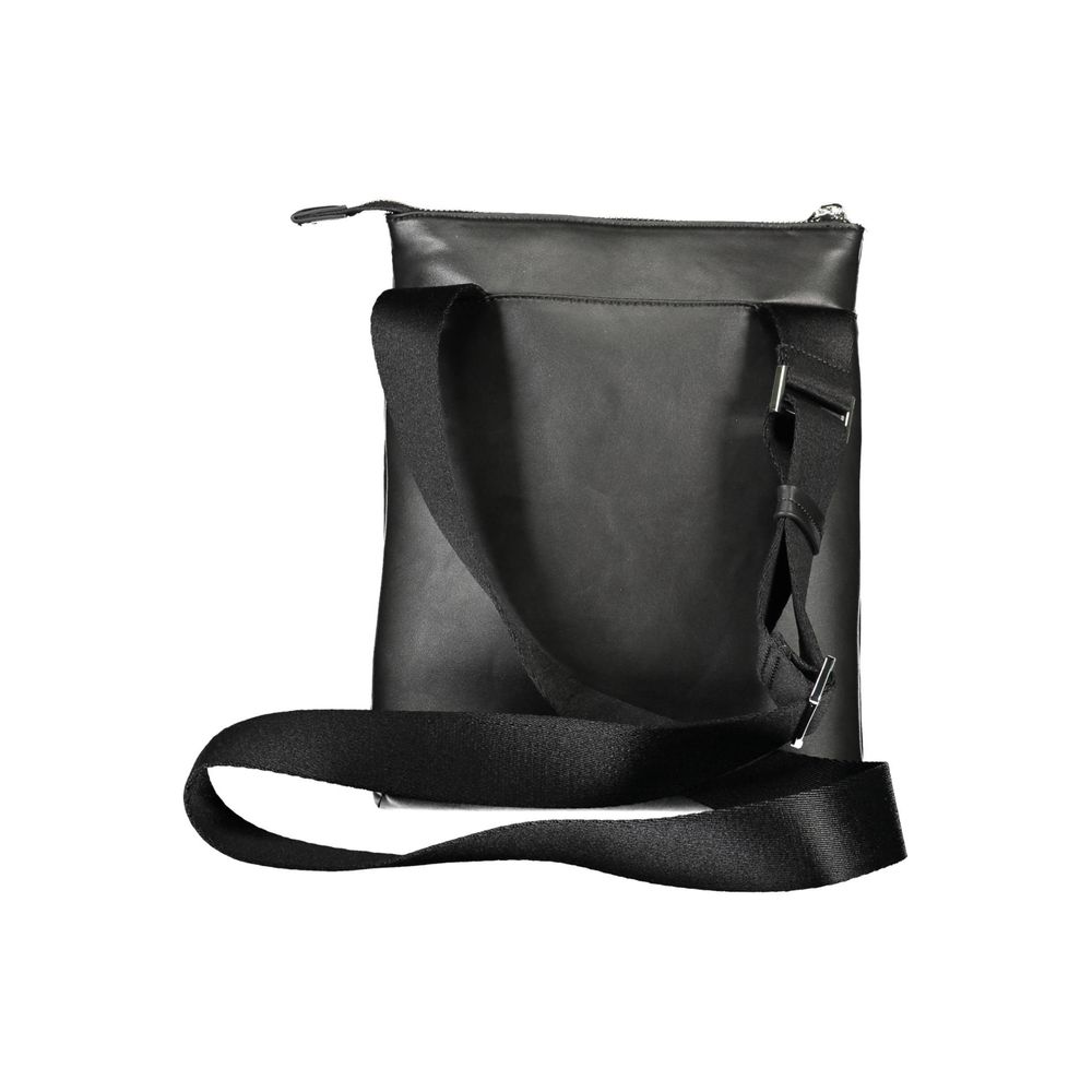 Nero Polyester Men Shoulder Bag