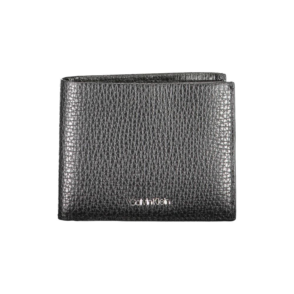 Black Leather Men's Wallet