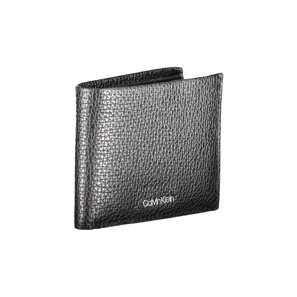 Black Leather Men's Wallet