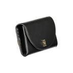 Black Polyurethane Women Wallet